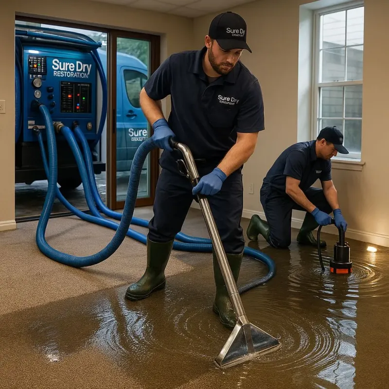 Water Extraction and Removal process in Patterson, CA